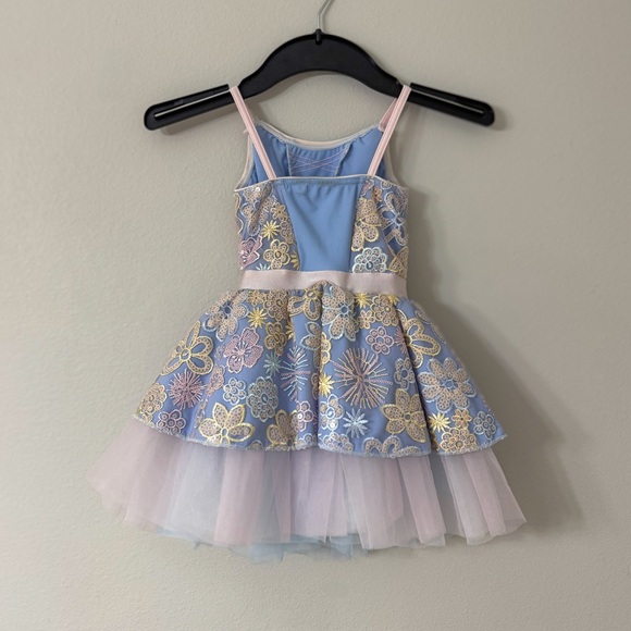 Revolution Dancewear Periwinkle Lace & Tulle Ballet Costume – XS Child - Picture 4 of 7